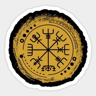 Vegvisir - The Viking Compass | Norse Pagan Symbol Sticker